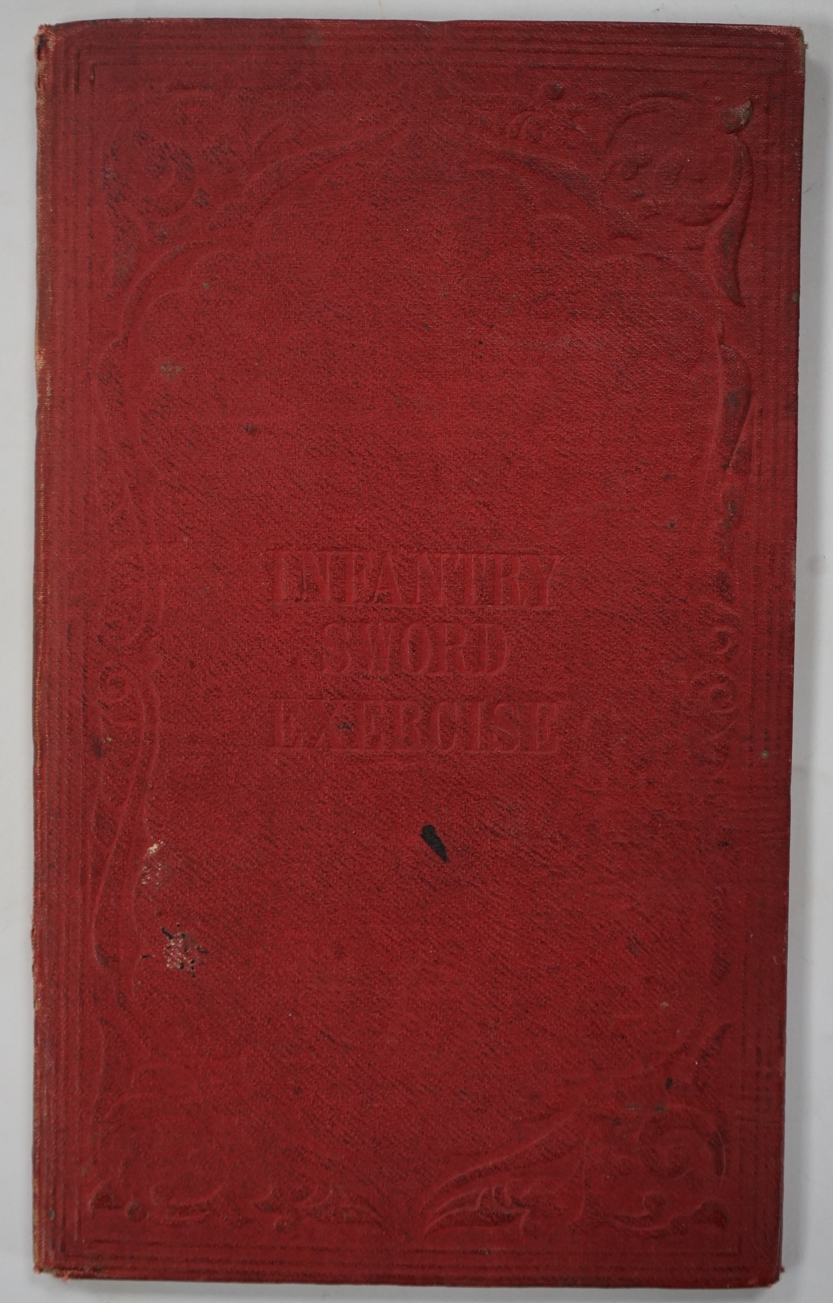 Adjutant-General’s Office, Horse Guards [Henry Charles Angelo] - Infantry Sword Exercise, Revised Edition, January, 1845, London, Parker, Furnival, and Parker, Military Library, Whitehall, original red cloth.